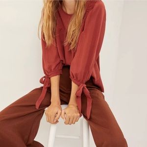 NWT Anthropologie Sunday in Brooklyn Blouse. Size medium